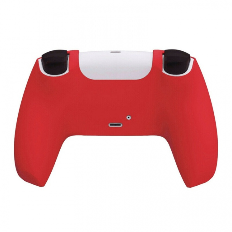 Silicone grip for PlayStation 5 (PS5) controller, Red