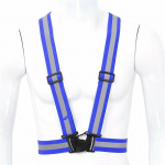 Reflecterend harnas/reflecterend vest, blauw
