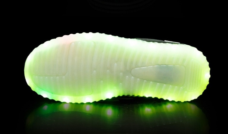 LED Sneakers met veters maat 29, Zwart LED Sneakers met veters maat 29, Zwart