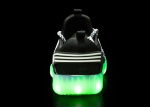 LED Sneakers met veters maat 29, Zwart LED Sneakers met veters maat 29, Zwart