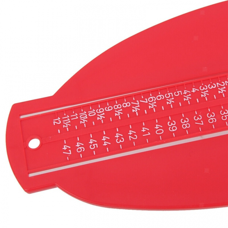 Voetmeter voor kinderen, Rood Voetmeter voor kinderen, Rood