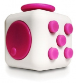 Fidget Kubus, Wit/Roze