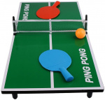 Kleine pingpongtafel met accessoires