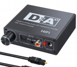 Digitaal naar analoog audioconverter, plug en play Digitaal naar analoog audioconverter, plug en play