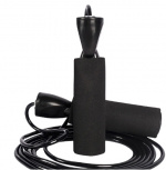 Springtouw met kogellagers, zwart Springtouw met kogellagers, zwart