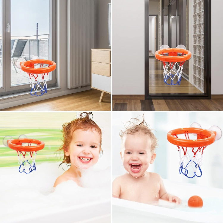 Basketbalset voor de badkamer