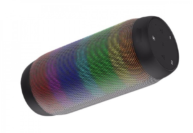 Luidsprekers met kleurrijke LED-verlichting Luidsprekers met kleurrijke LED-verlichting