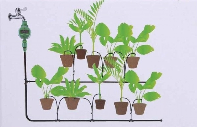 Programmeerbare timer voor besproeiing Programmeerbare timer voor besproeiing