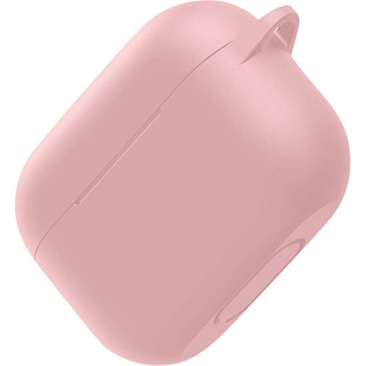 Siliconen beschermhoes met haak voor Airpods Pro, Roze Siliconen beschermhoes met haak voor Airpods Pro, Roze