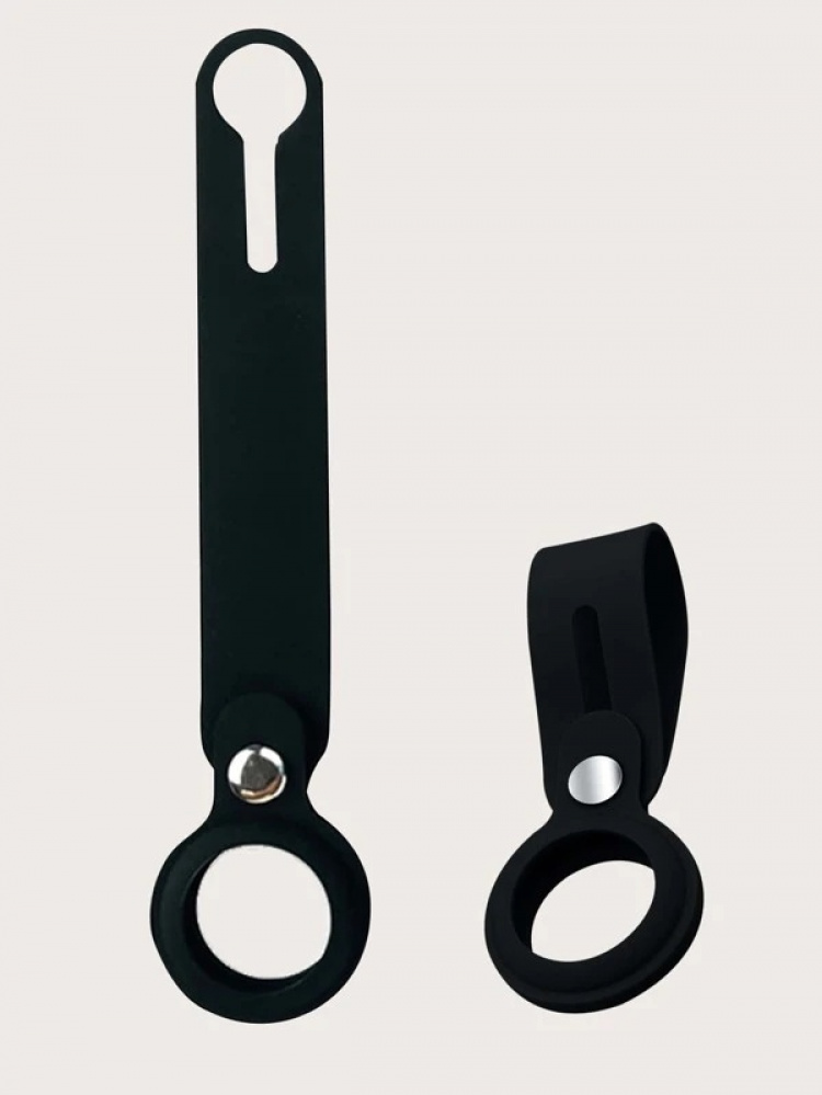 Silicone case for Airtag, Black Silicone case for Airtag, Black