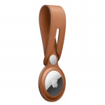 PU-lederen hoes voor Airtag, Bruin PU-lederen hoes voor Airtag, Bruin