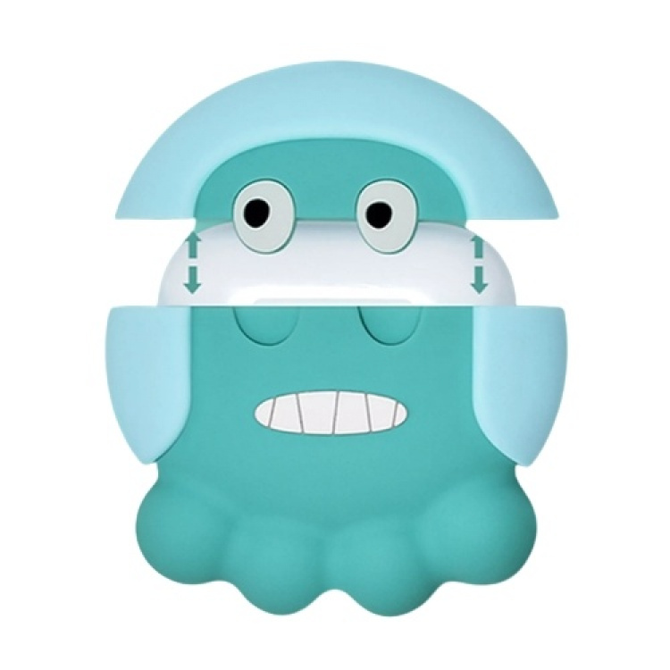 Octopusschaal voor Airpods Pro, groen Octopusschaal voor Airpods Pro, groen