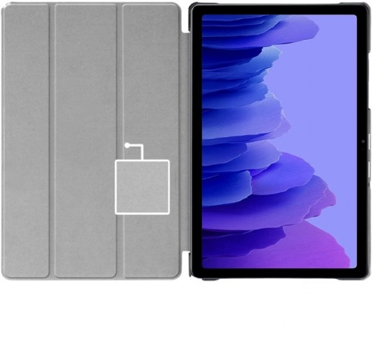 Tri-fold hoesje met standaardfunctie voor Galaxy Tab A7 10.4 T500/T505, Groen