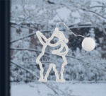 LED-lamp voor Kerstmis, Santa Claus