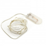 LED-slinger die knippert in 3 patronen, Warmwit