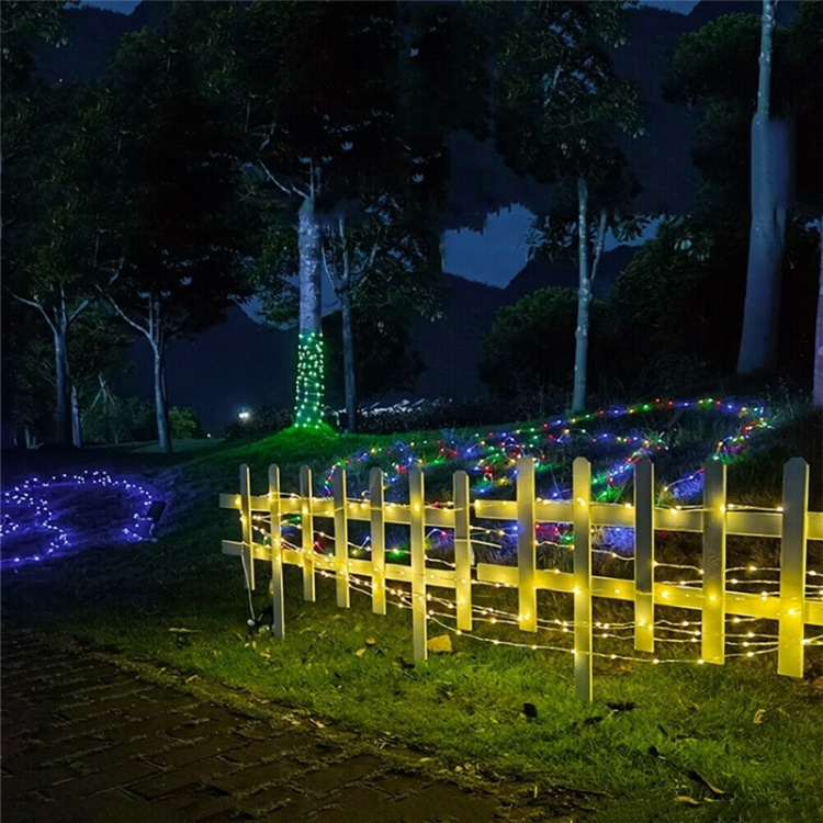 LED-slinger die knippert in 3 patronen, Warmwit