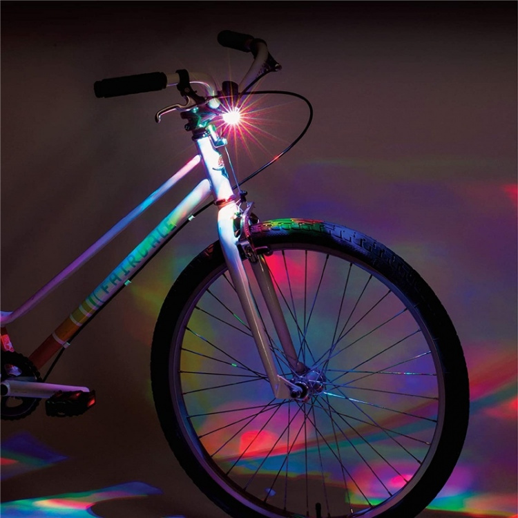 Fietslicht met Disco-effect Fietslicht met Disco-effect