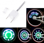 Fietswielverlichting met 40 patronen en 5 woorden