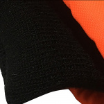 Skihandschoenen in varsel kleuren met reflectoren, Oranje, Maat L