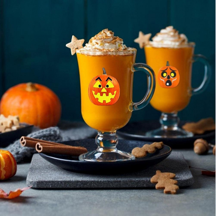 500 Halloween-stickers, rol 500 Halloween-stickers, rol