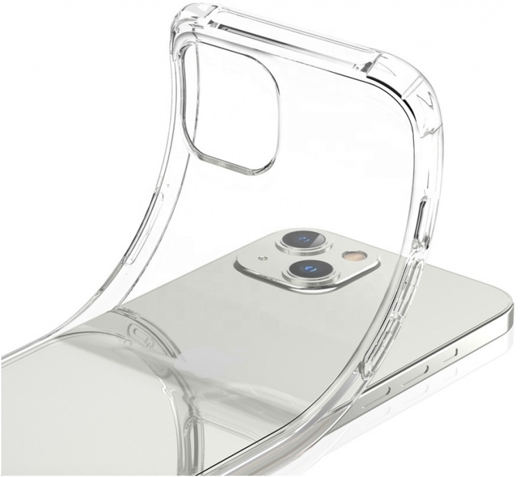 Transparant TPU-hoesje voor iPhone 13 mini Transparant TPU-hoesje voor iPhone 13 mini