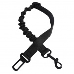Lijn met veiligheidsgordeladapter voor huisdieren, Zwart