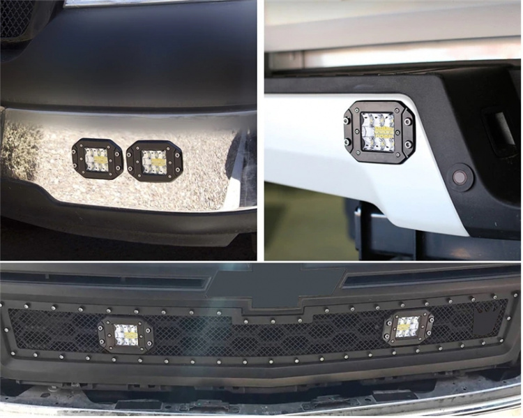 LED Oprijplaat, Inbouw Werklamp 5 LED Oprijplaat, Inbouw Werklamp 5