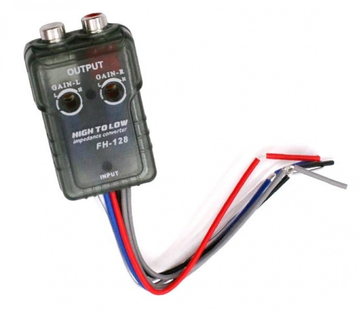 FH-128 Tweeweg audio-uitgangsconverter