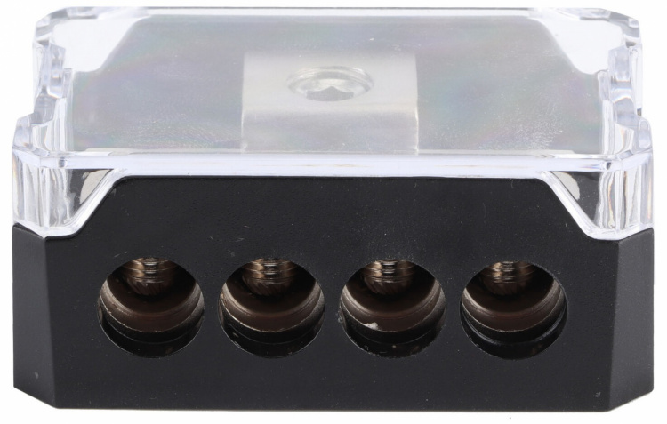 Distributieblok 1x10,5mm naar 4x7mm Distributieblok 1x10,5mm naar 4x7mm