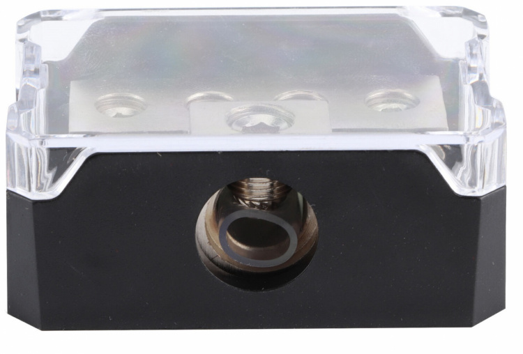 Distributieblok 1x10,5mm naar 4x7mm Distributieblok 1x10,5mm naar 4x7mm