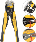 Kabelstripper, wire cutter en krimptang, 3-in-1