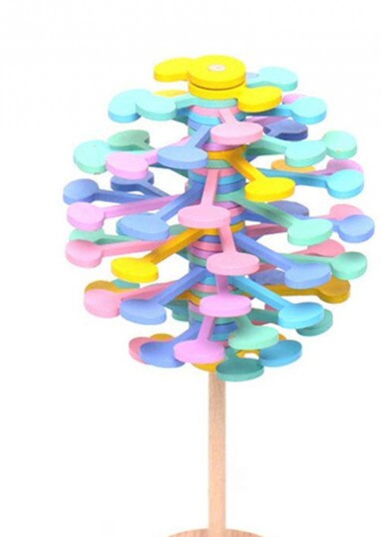 Lollipopter spinning speelgoed, Pastelkleuren