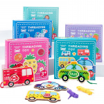 Sykort - hout met draad, Fruitmotief