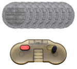 Vloermopkop en 6 x kussens voor Dyson: V7, V8, V10, V11