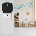 Plug & Play Draadloze deurbel met groot bereik, Zwart Plug & Play Draadloze deurbel met groot bereik, Zwart