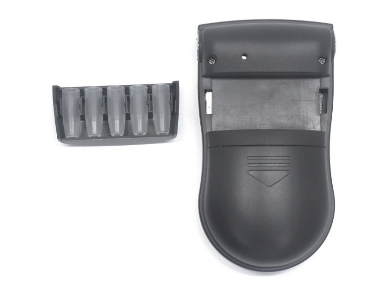 Compact alcoholmeter voor onder andere auto met LCD-scherm, Zwart/Zilver