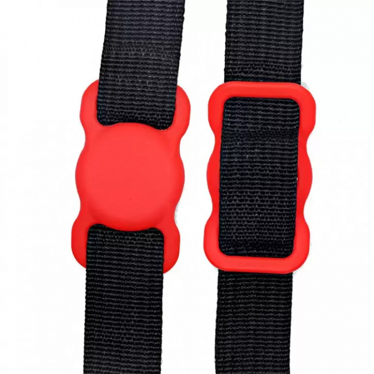 AirTag houder voor hondenhalsbanden, Zwart AirTag houder voor hondenhalsbanden, Zwart