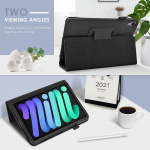 Case met penhouder voor iPad Mini 6, Zwart Case met penhouder voor iPad Mini 6, Zwart