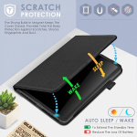 Case met penhouder voor iPad Mini 6, Zwart Case met penhouder voor iPad Mini 6, Zwart