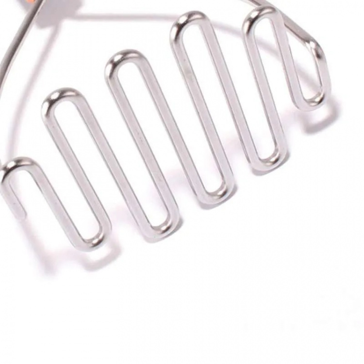 Aardappelstamper van roestvrij staal, klassiek Aardappelstamper van roestvrij staal, klassiek