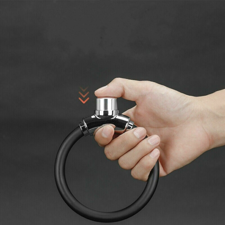 Zwart fietsslot, Large Zwart fietsslot, Large