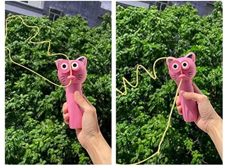 Touwwerpspeelgoed voor kinderen (roze)