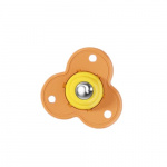 Ladewielen in RVS, 4-pack, Oranje Ladewielen in RVS, 4-pack, Oranje