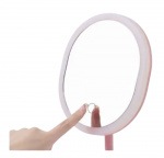 Oplaadbare Led Touch Kaptafelspiegel met standaard Oplaadbare Led Touch Kaptafelspiegel met standaard