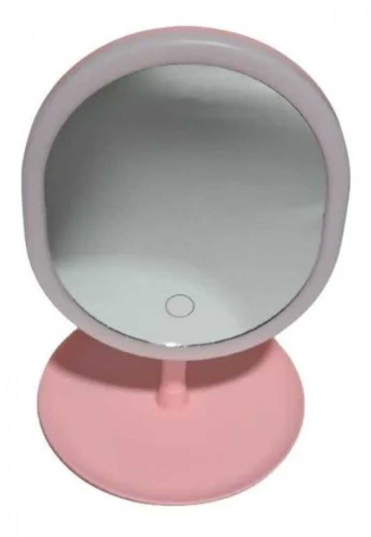 Oplaadbare Led Touch Kaptafelspiegel met standaard Oplaadbare Led Touch Kaptafelspiegel met standaard