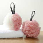 Douche- en badspons 2-pack, Wit & Roze