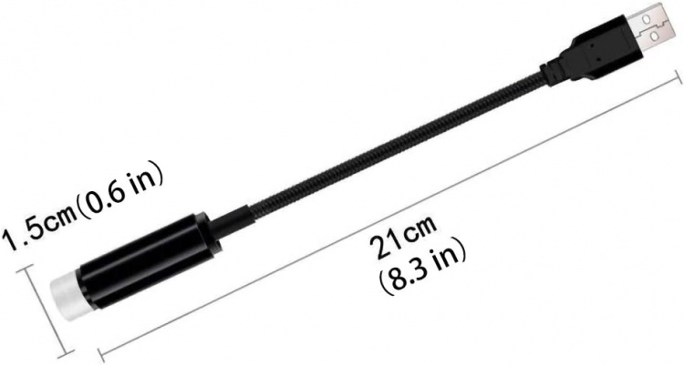 Atmosfärlamp, Purple starry sky