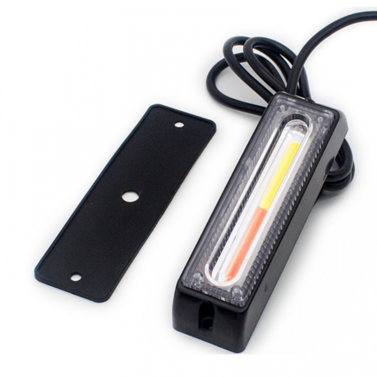 Knipperlicht CoB LED voor auto 12-24V, rood licht Knipperlicht CoB LED voor auto 12-24V, rood licht