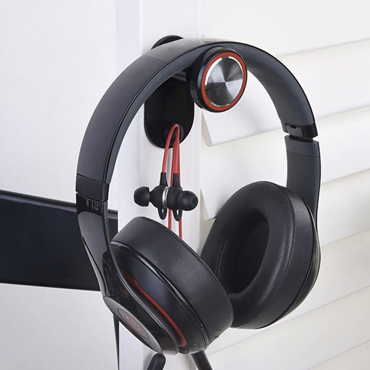 Opvouwbare haak voor headset Opvouwbare haak voor headset