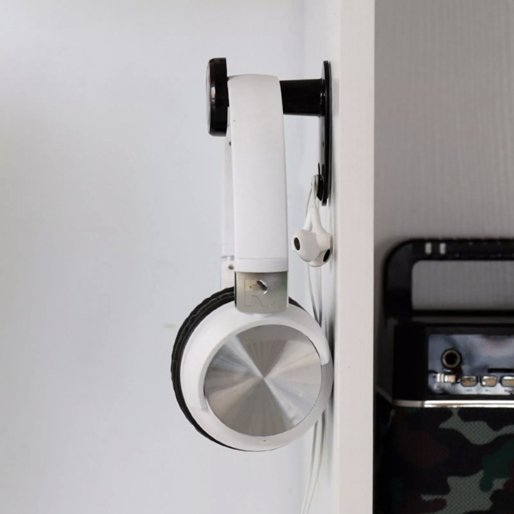 Opvouwbare haak voor headset Opvouwbare haak voor headset